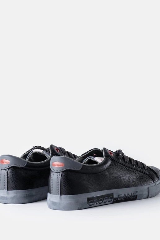 Zwart-grijze heren sneakers CROSS JEANS Zwart-grijze heren sneakers CROSS JEANS