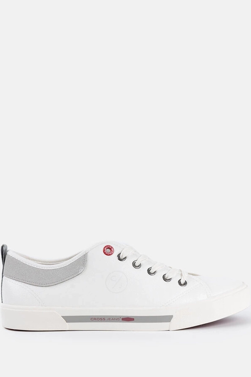 Weiße und graue Herren-Sneaker von... Weiße und graue Herren-Sneaker von...