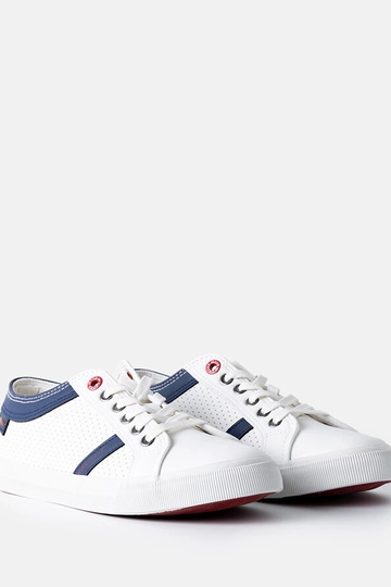 Hvide herresneakers CROSS...