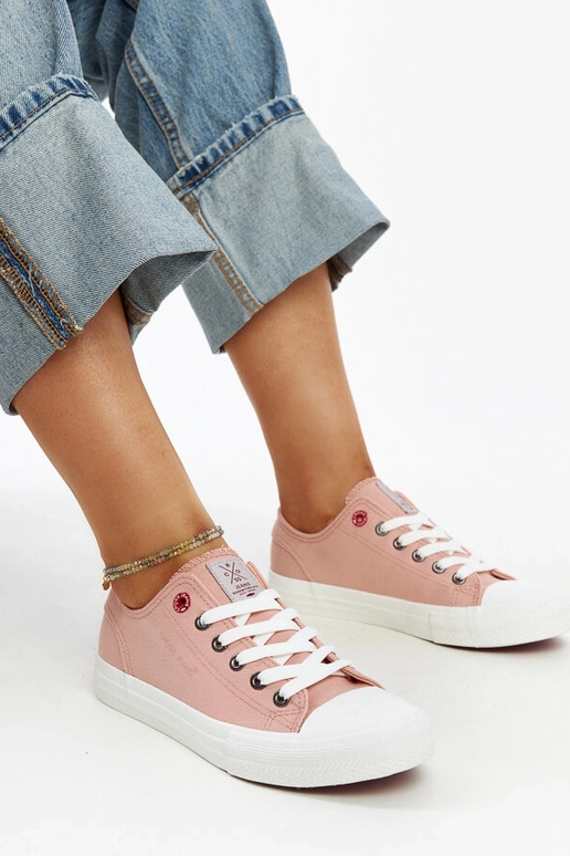 Pink damesneakers CROSS JEANS