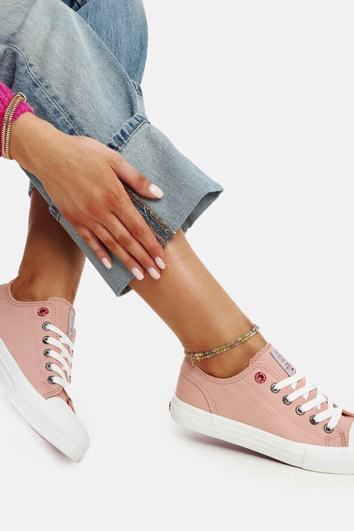 Pink damesneakers CROSS JEANS