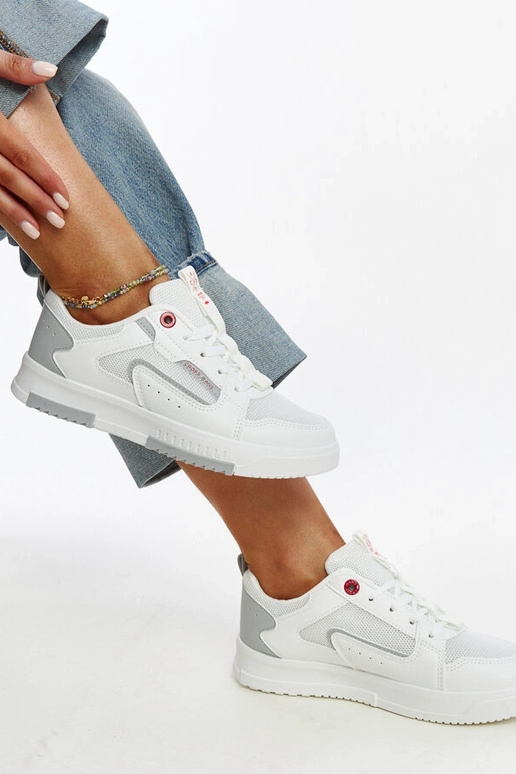 CROSS JEANS weiße Damen-Sneaker