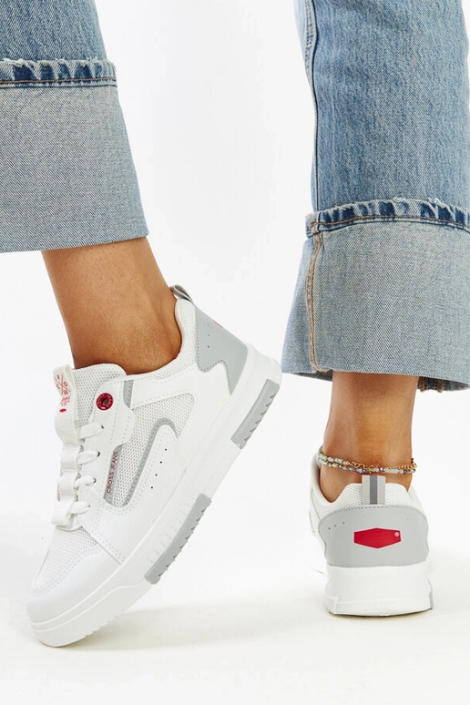 Baskets blanches pour femmes CROSS JEANS