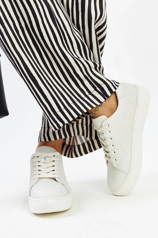 Beige Leder-Sneaker Sireen Beige Leder-Sneaker Sireen