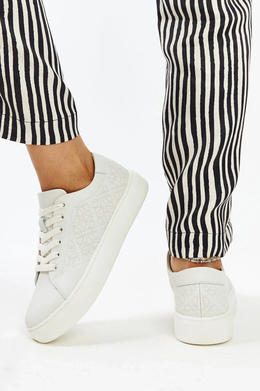 Beige Leder-Sneaker Sireen Beige Leder-Sneaker Sireen