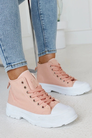 Høj pink chunky sneakers...