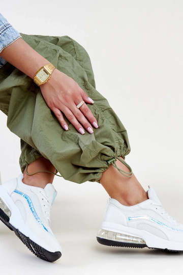 Witte sneakers met hologram... 2