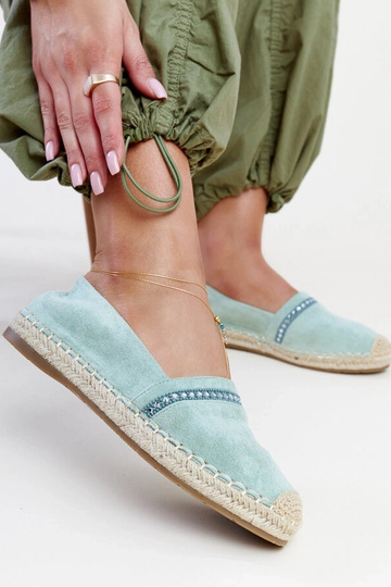 Espadrilles vertes avec...