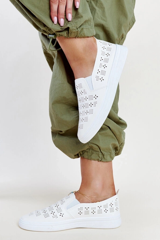 Baskets blanches à enfiler Hilal Baskets blanches à enfiler Hilal