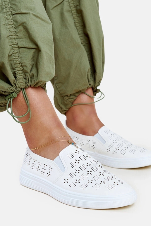 Baskets blanches à enfiler Hilal Baskets blanches à enfiler Hilal