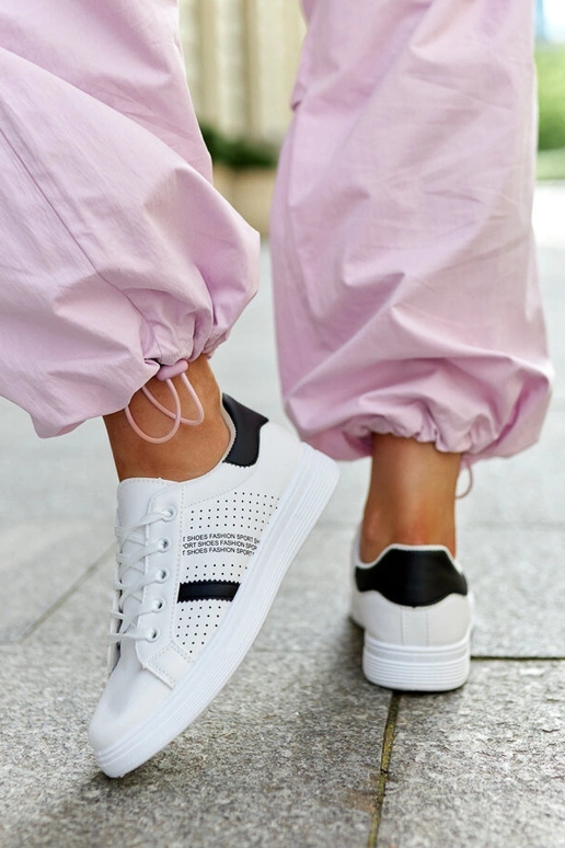 Berdine sorte og hvide øko læder...