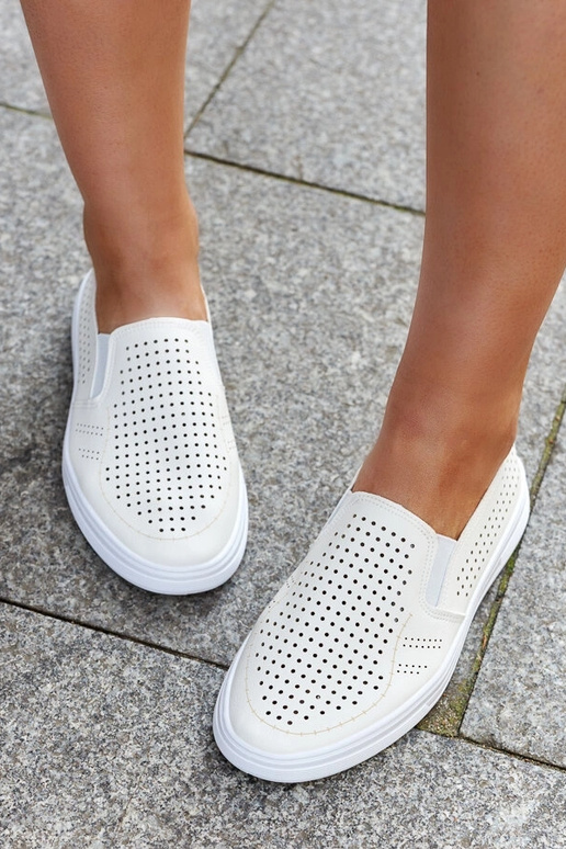 Beige luftige Slipper-Sneakers Dafina Beige luftige Slipper-Sneakers Dafina