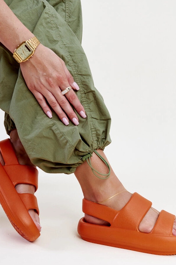 Attiana Orange Sandalen 2