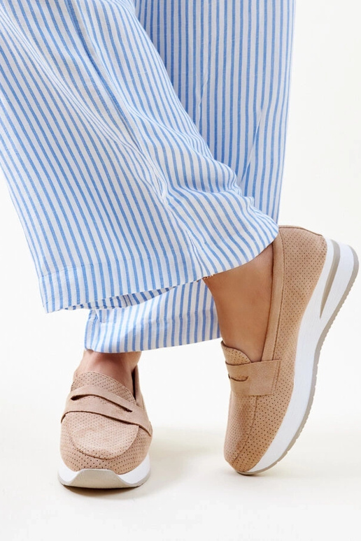 Chaussures Muna marron perforées Chaussures Muna marron perforées