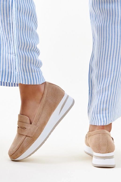 Brune perforerede Muna sko Brune perforerede Muna sko