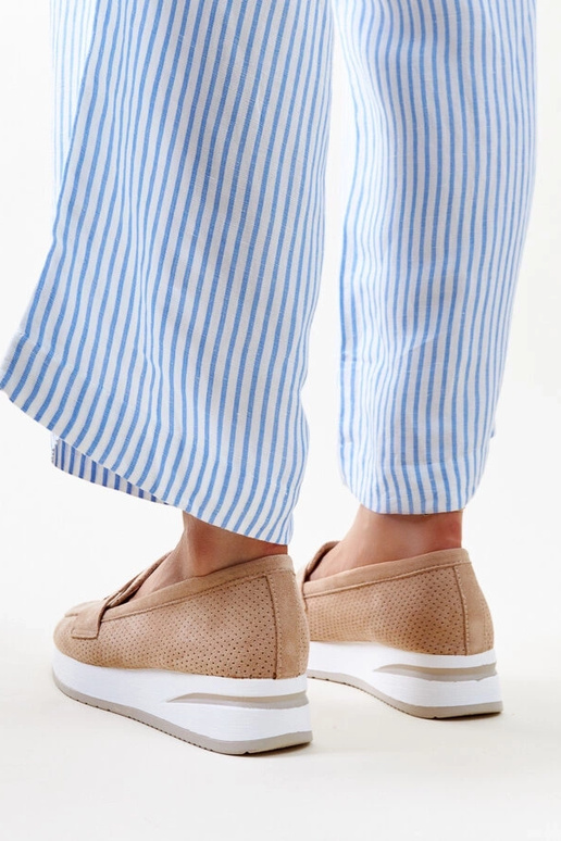 Brune perforerede Muna sko Brune perforerede Muna sko