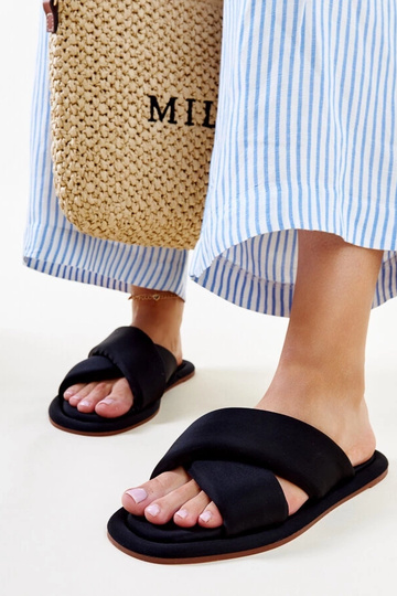 Schwarze Flip-Flops Randa