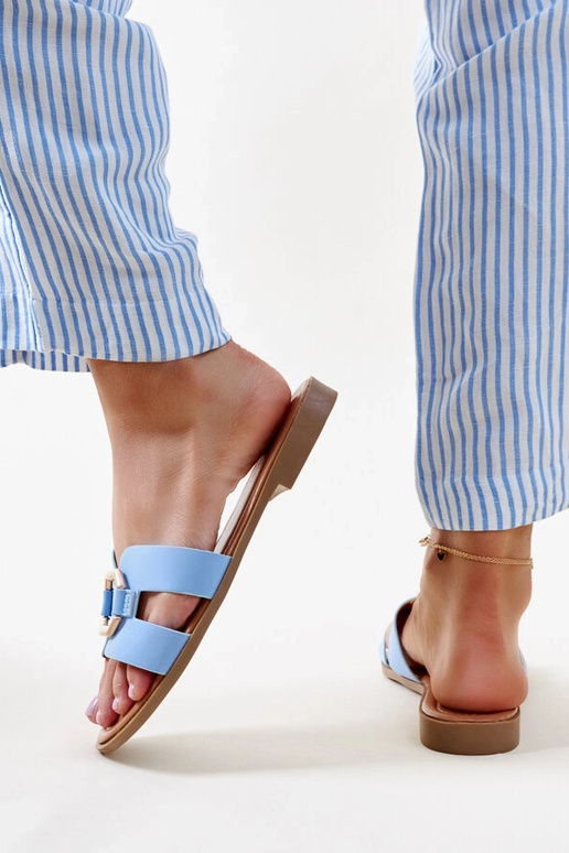 Tongs à boucle bleue Isana