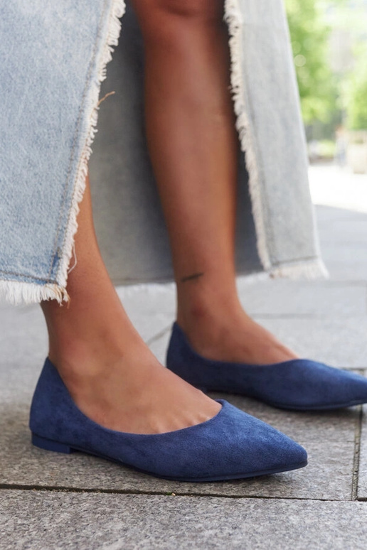 Mays Ballerinas mit spitzer Spitze