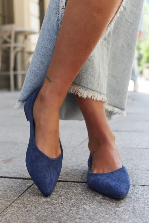 Mays Ballerinas mit spitzer Spitze