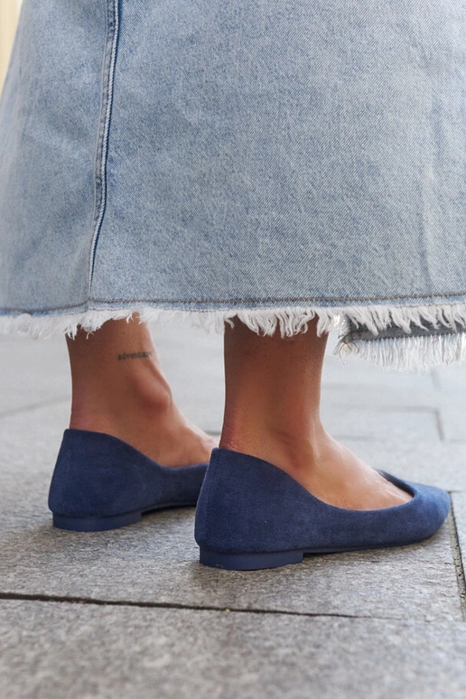 Mays Ballerinas mit spitzer Spitze