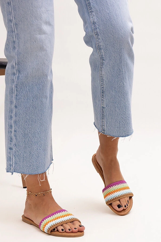 Mehrfarbige Flip-Flops „Marika“ mit... Mehrfarbige Flip-Flops „Marika“ mit...