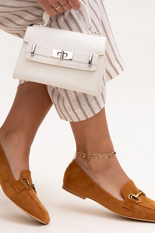 Braune Zamari-Mokassins mit Schnalle Braune Zamari-Mokassins mit Schnalle