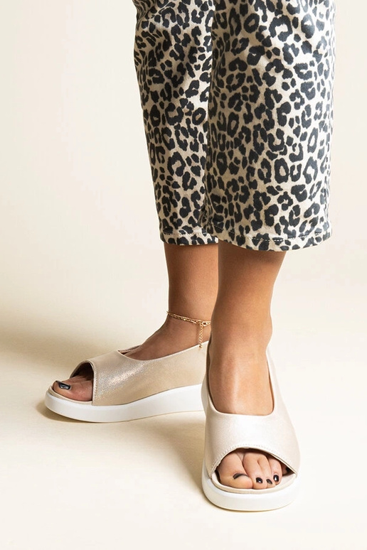 Sandales à enfiler à paillettes...