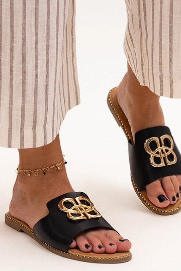 Schwarze Flip-Flops mit... 2