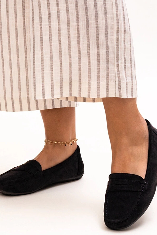 Mortons sorte klassiske loafers Mortons sorte klassiske loafers