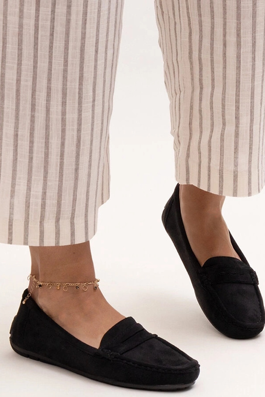 Mortons sorte klassiske loafers Mortons sorte klassiske loafers