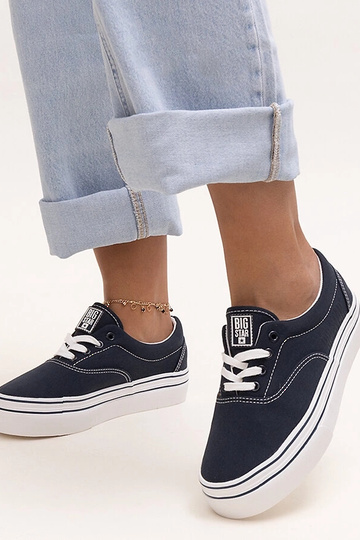 Baskets Big Star bleu...