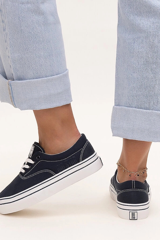 Marineblå Big Star Sneakers LL274233