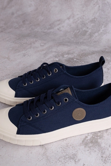 Dunkelblaue Sneakers Big...