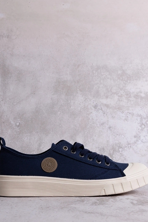 Dunkelblaue Sneakers Big Star... Dunkelblaue Sneakers Big Star...