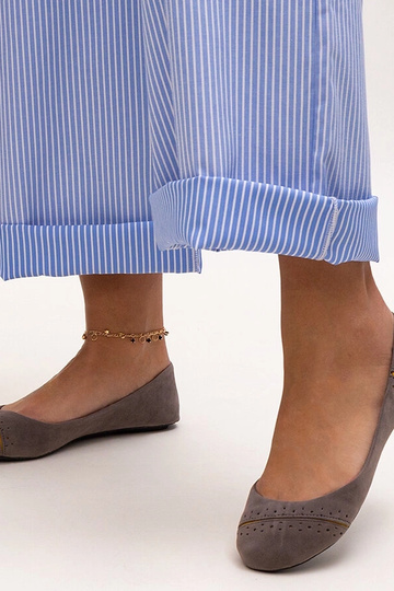 Graue klassische Ballerinas... 2