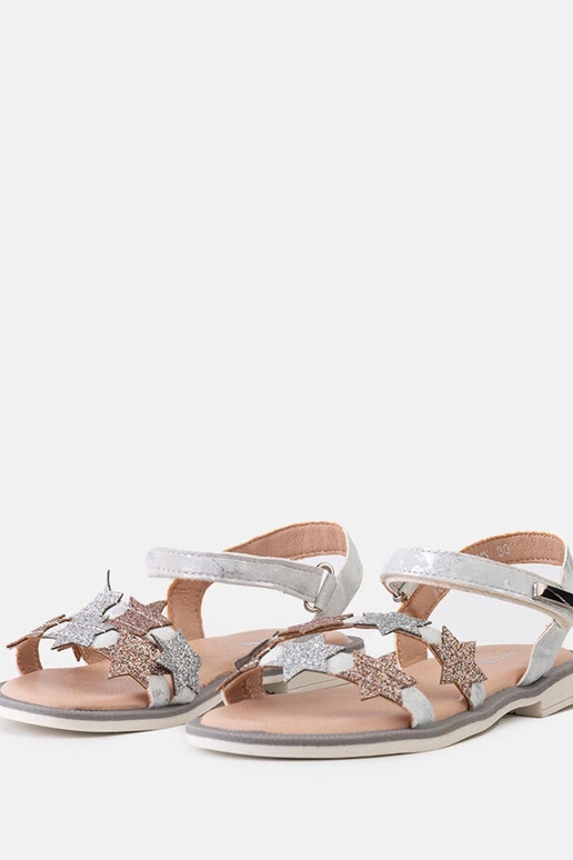 Charisa graue Kindersandalen mit... Charisa graue Kindersandalen mit...