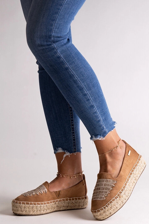 Braune Big Star Espadrilles JJ274892