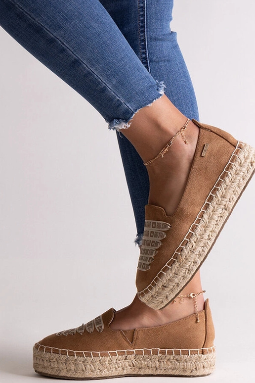 Espadrilles marron Big Star JJ274892
