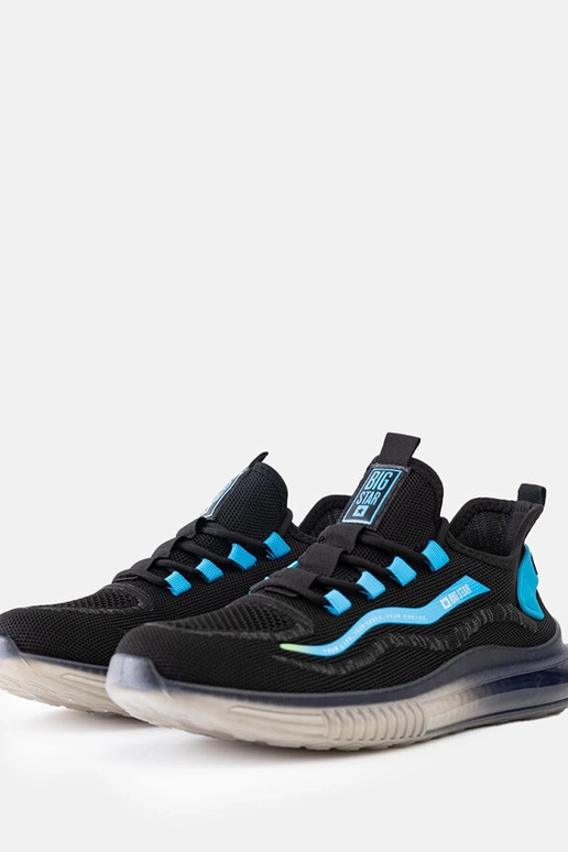 Baskets noires Big Star NN174450