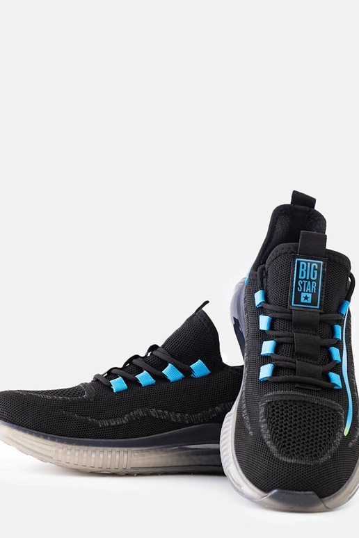 Baskets noires Big Star NN174450