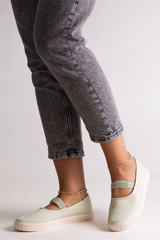 Grønne sneakers Big Star NN274604