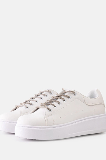 Weiße Sneaker mit...
