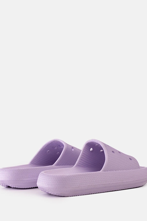 Claquettes violettes perforées Adonay Claquettes violettes perforées Adonay