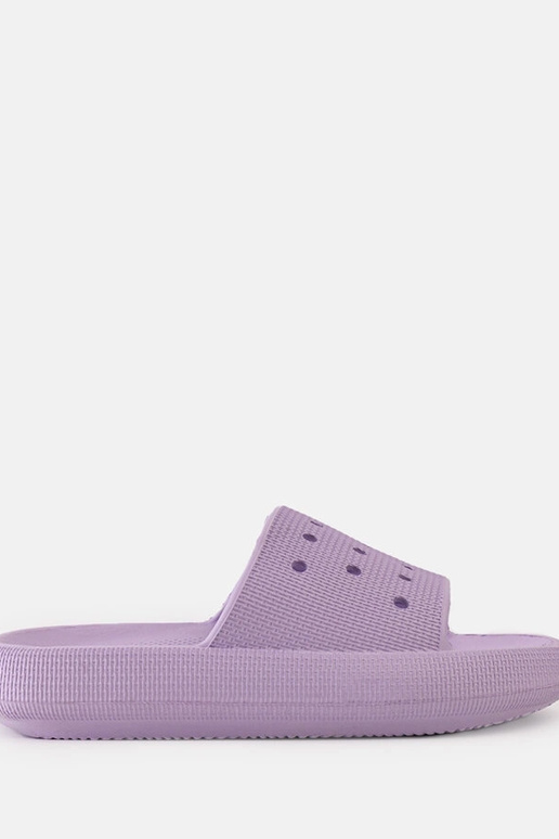 Claquettes violettes perforées Adonay Claquettes violettes perforées Adonay