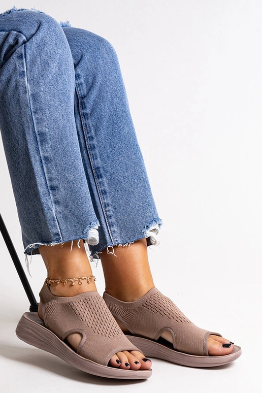 Brune platformssandaler Rawia Brune platformssandaler Rawia