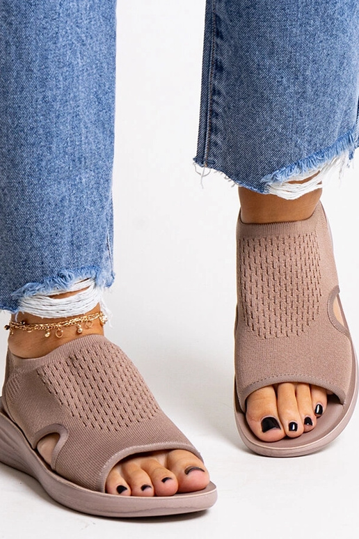 Brune platformssandaler Rawia Brune platformssandaler Rawia