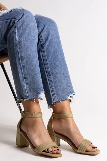 Grüne Johara-Sandalen mit... 2