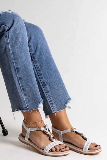 Silberne geflochtene... 2