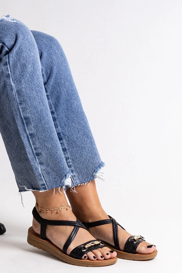 Schwarze Sandalen mit... 2